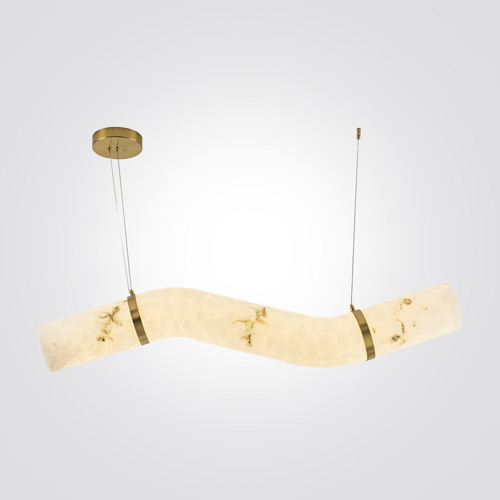 מנורת תלייה לואיז אלבסטר דגם| B