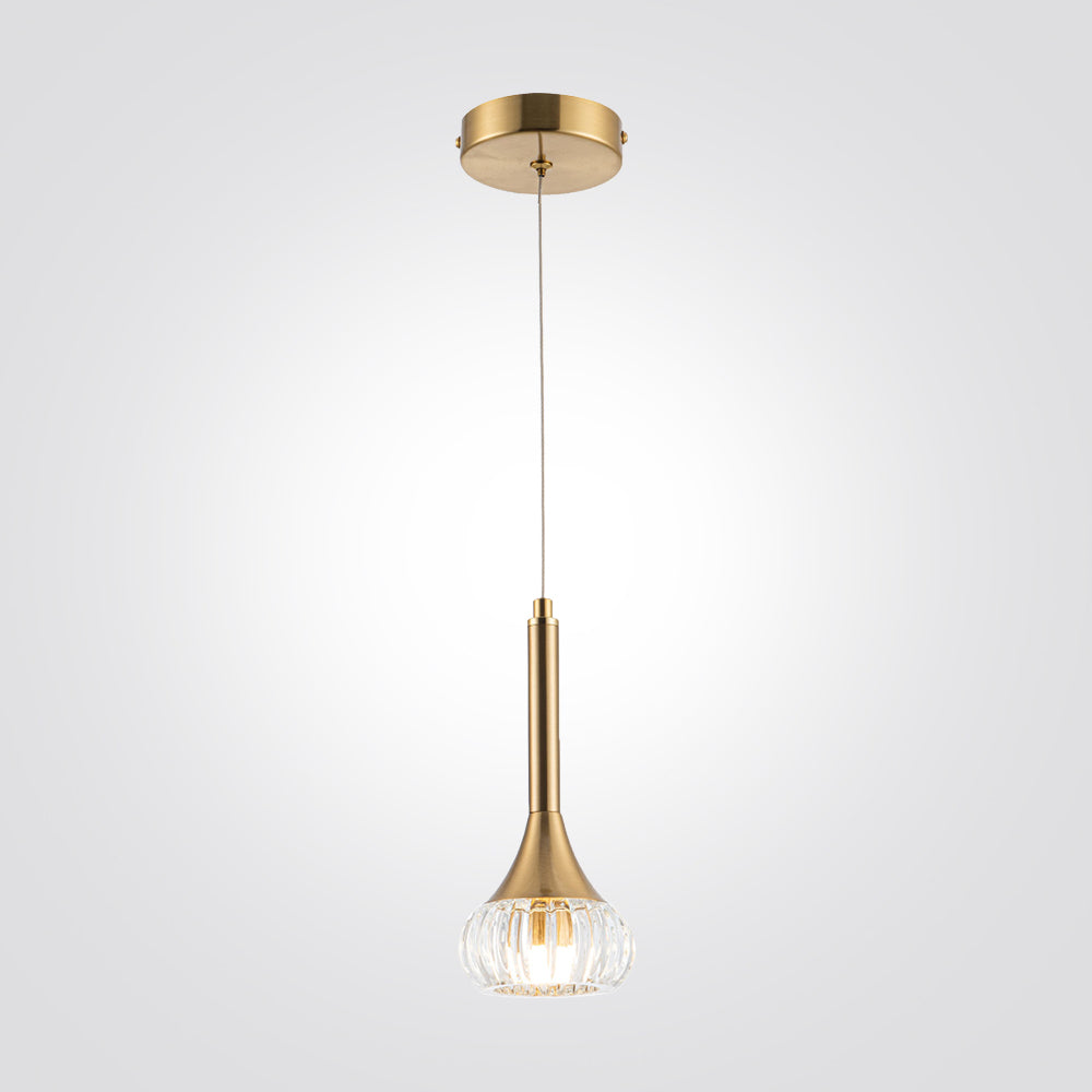 מנורת תליה סימבה לד| פליז