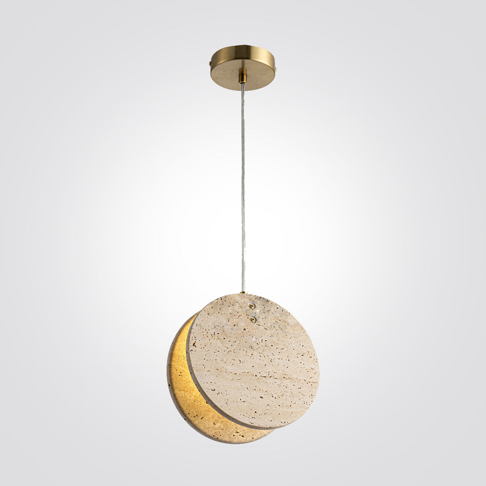 מנורת תלייה אבן טבעית דגם| C