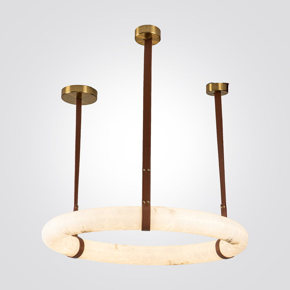 מנורת תלייה אוקלנד אלבסטר| Φ60 CM