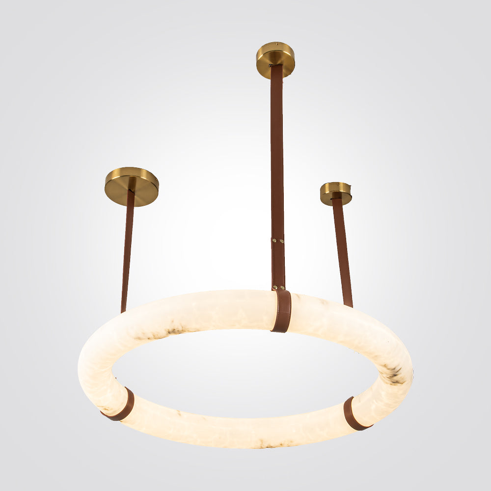 מנורת תלייה אוקלנד אלבסטר| Φ80 CM