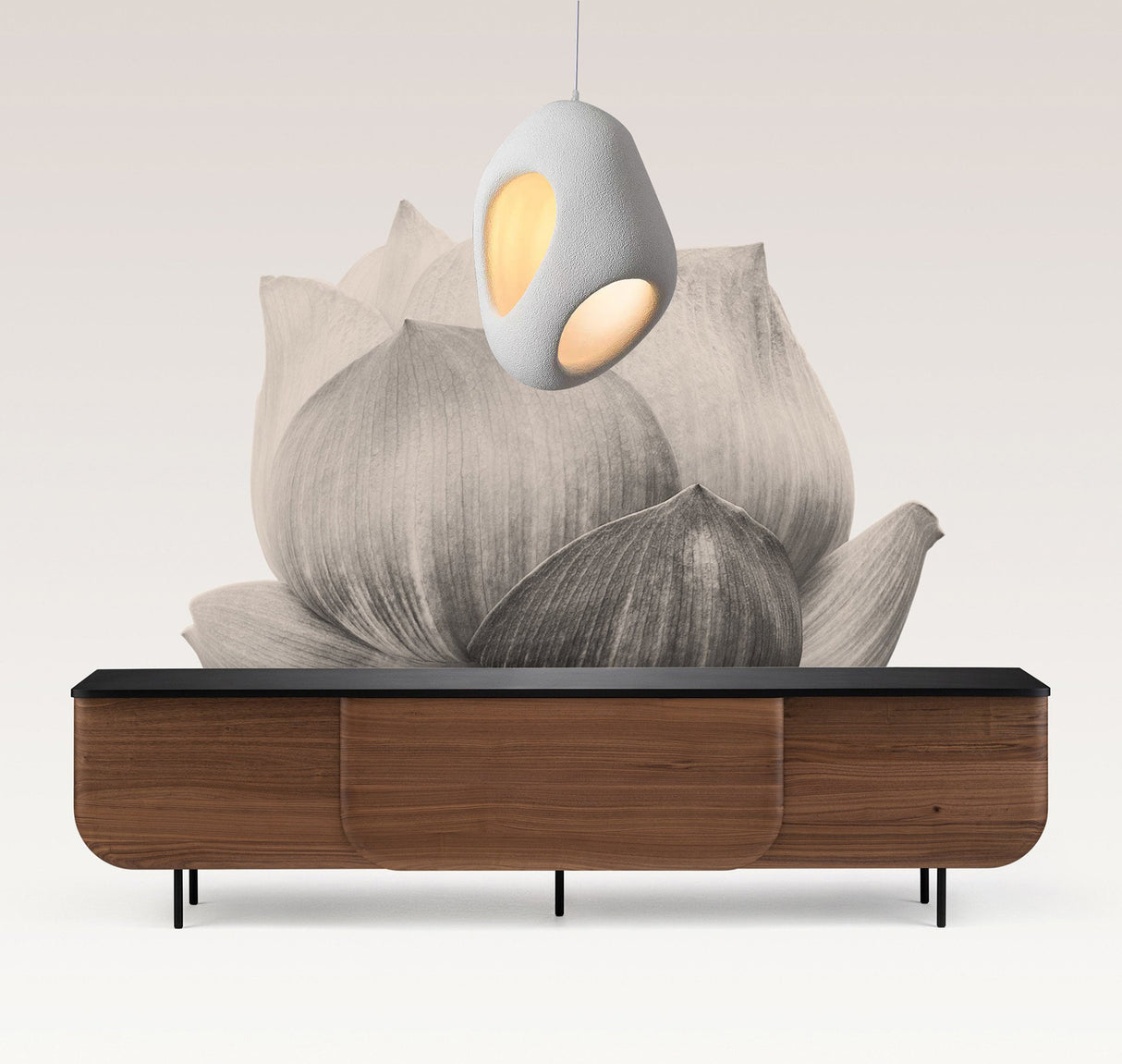 מנורת תליה קסקדה| לבן