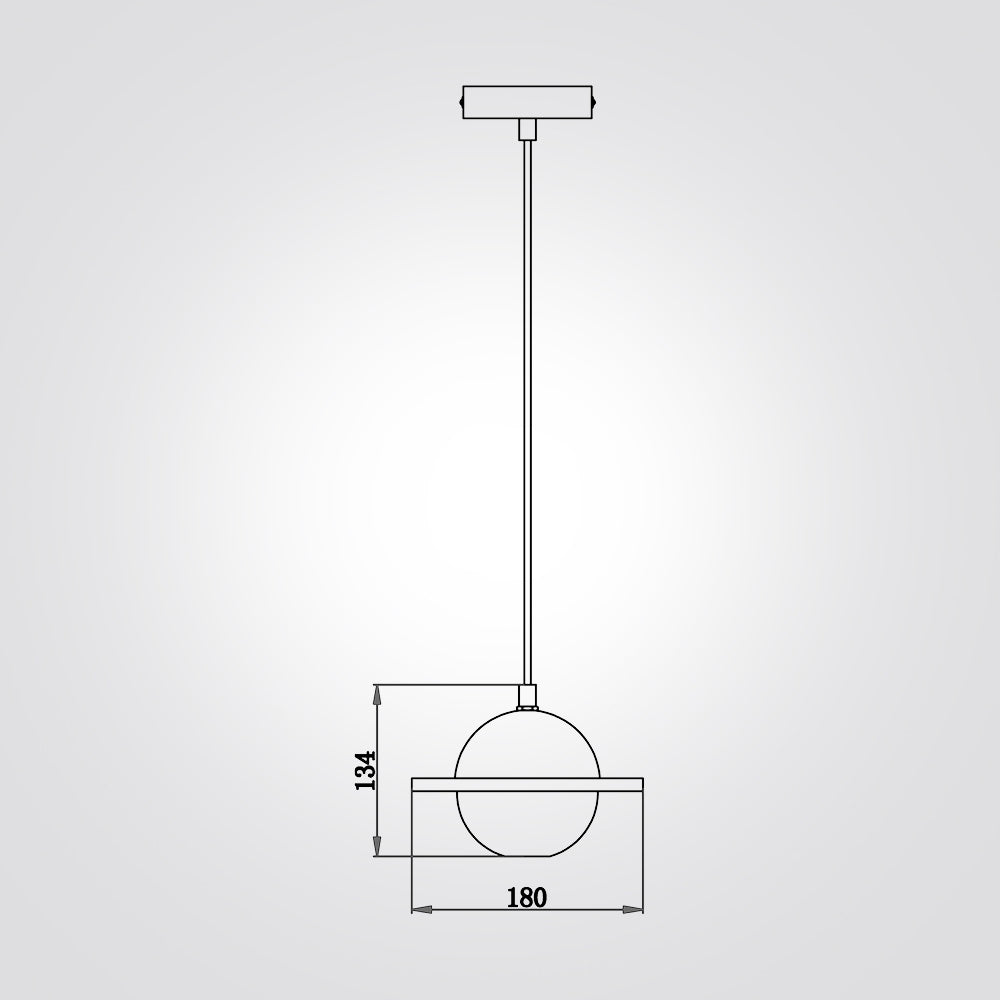 מנורת תלייה יוליוס בטון דגם| C