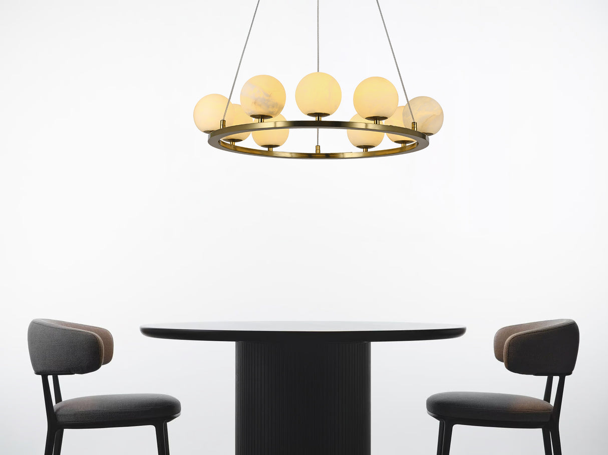 מנורת תלייה וילהלם שיש ספרדי דגם| B