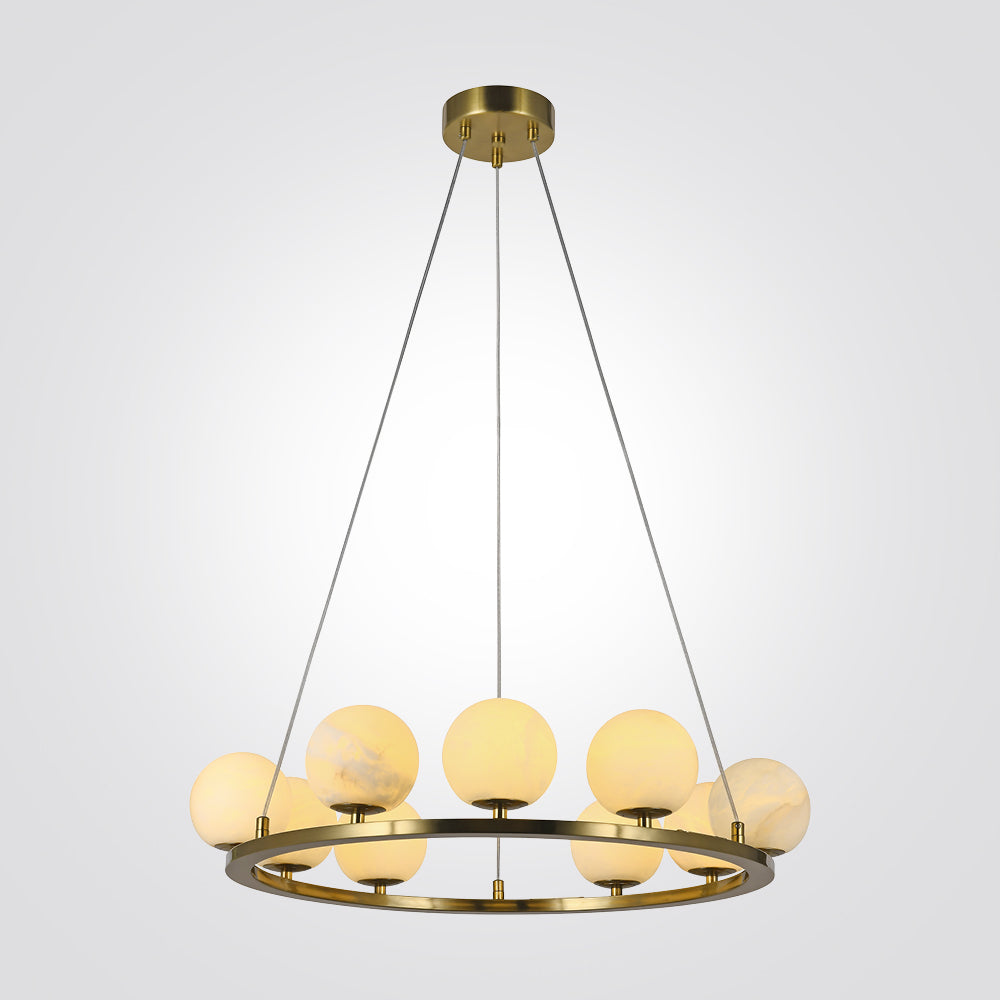 מנורת תלייה וילהלם שיש ספרדי דגם| B