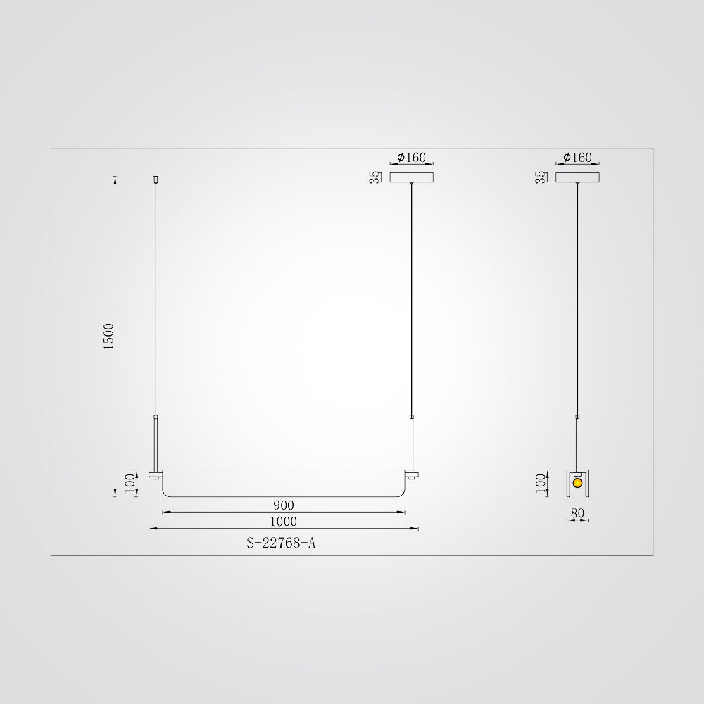 מנורת תלייה לוסי שיש ספרדי דגם| A