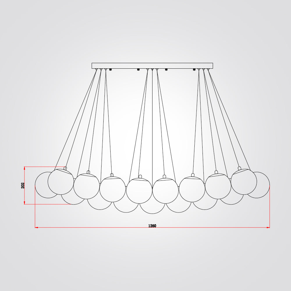 מנורת תלייה יול שיש ספרדי דגם| A