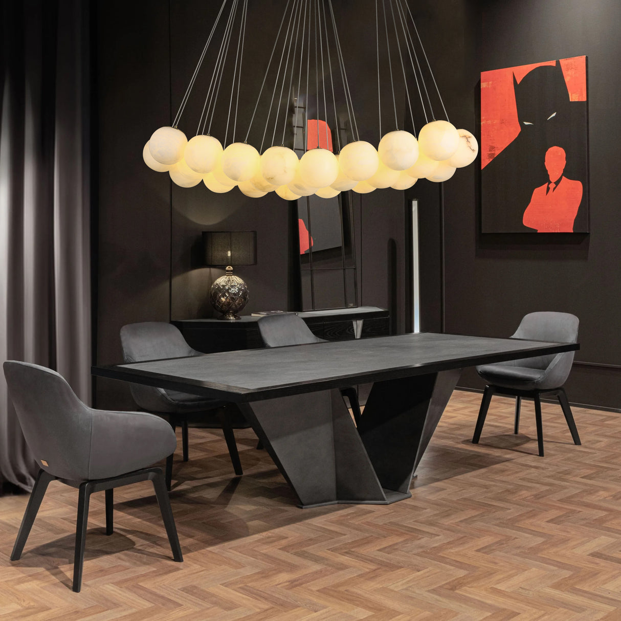 מנורת תלייה יול שיש ספרדי דגם| A