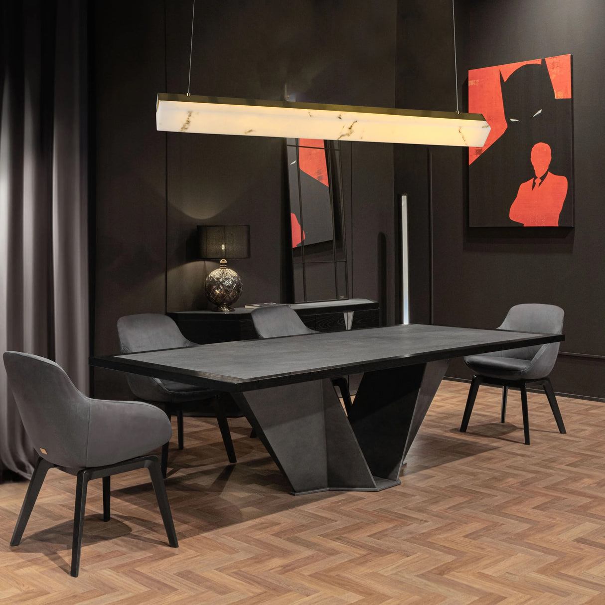 מנורת תלייה יול אלבסטר דגם| B