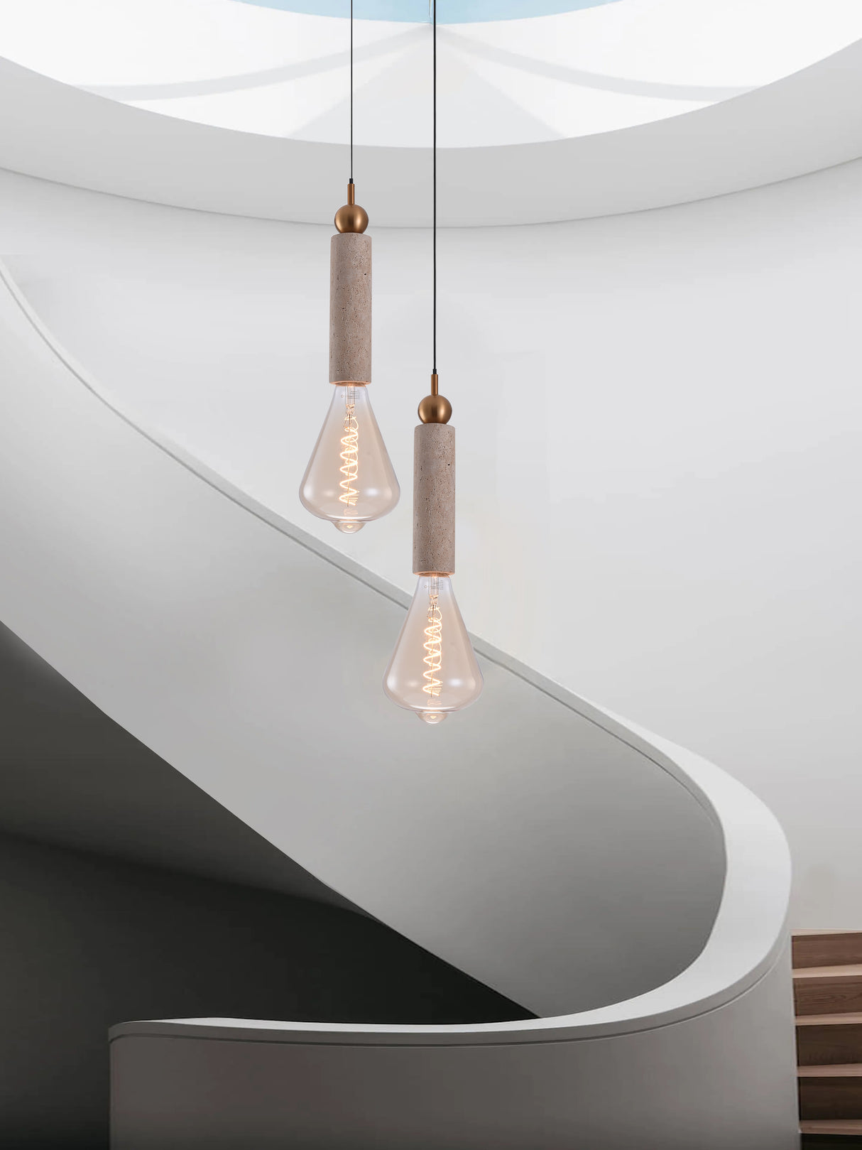 מנורת תלייה קווין שיש