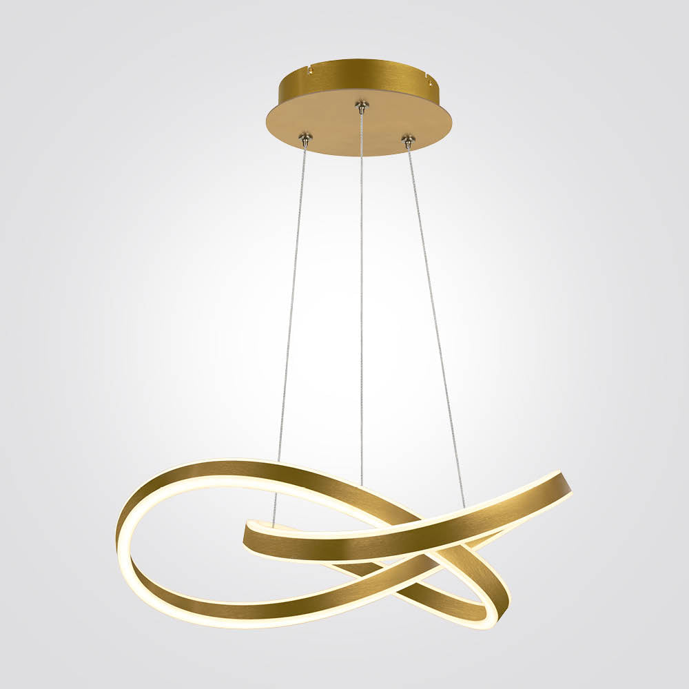 מנורת תלייה אתונה | זהב