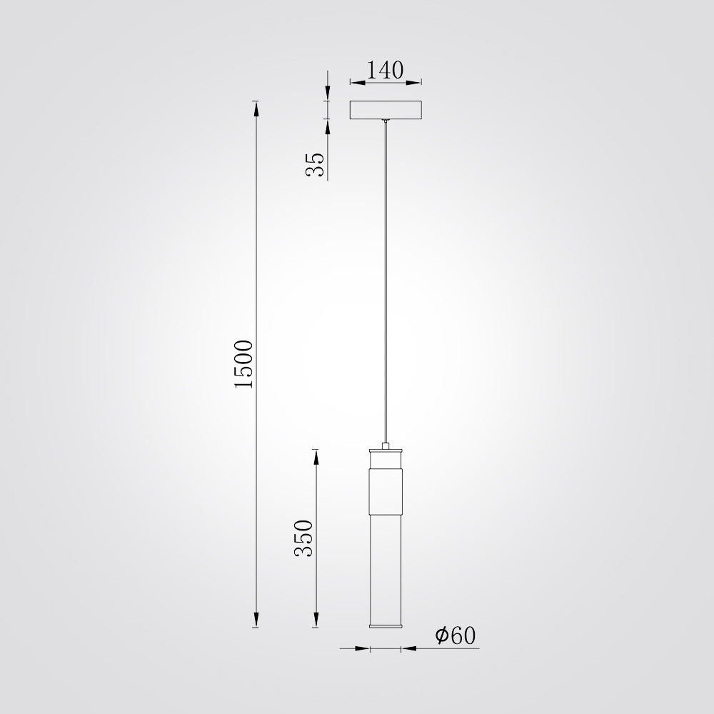 מנורת תלייה ג'רבי שיש ספרדי | בודד