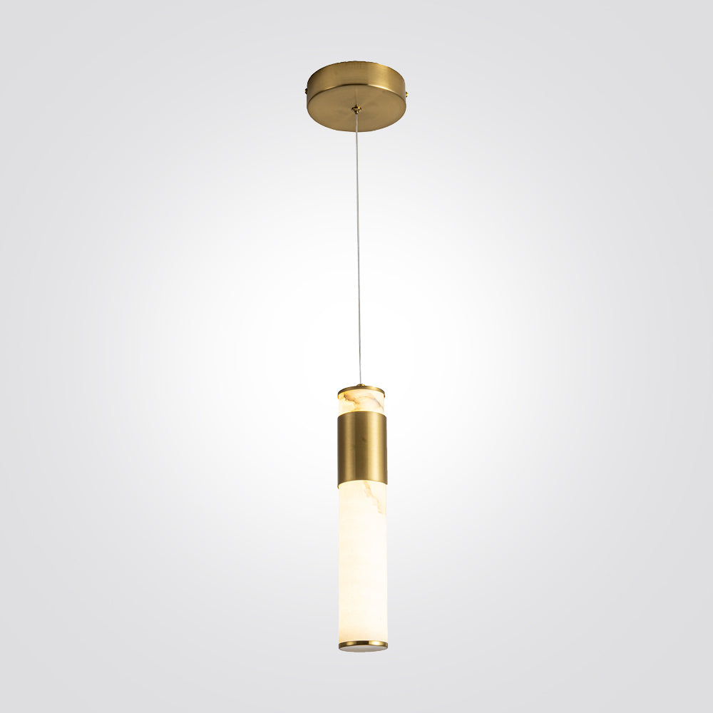 מנורת תלייה ג'רבי שיש ספרדי | בודד