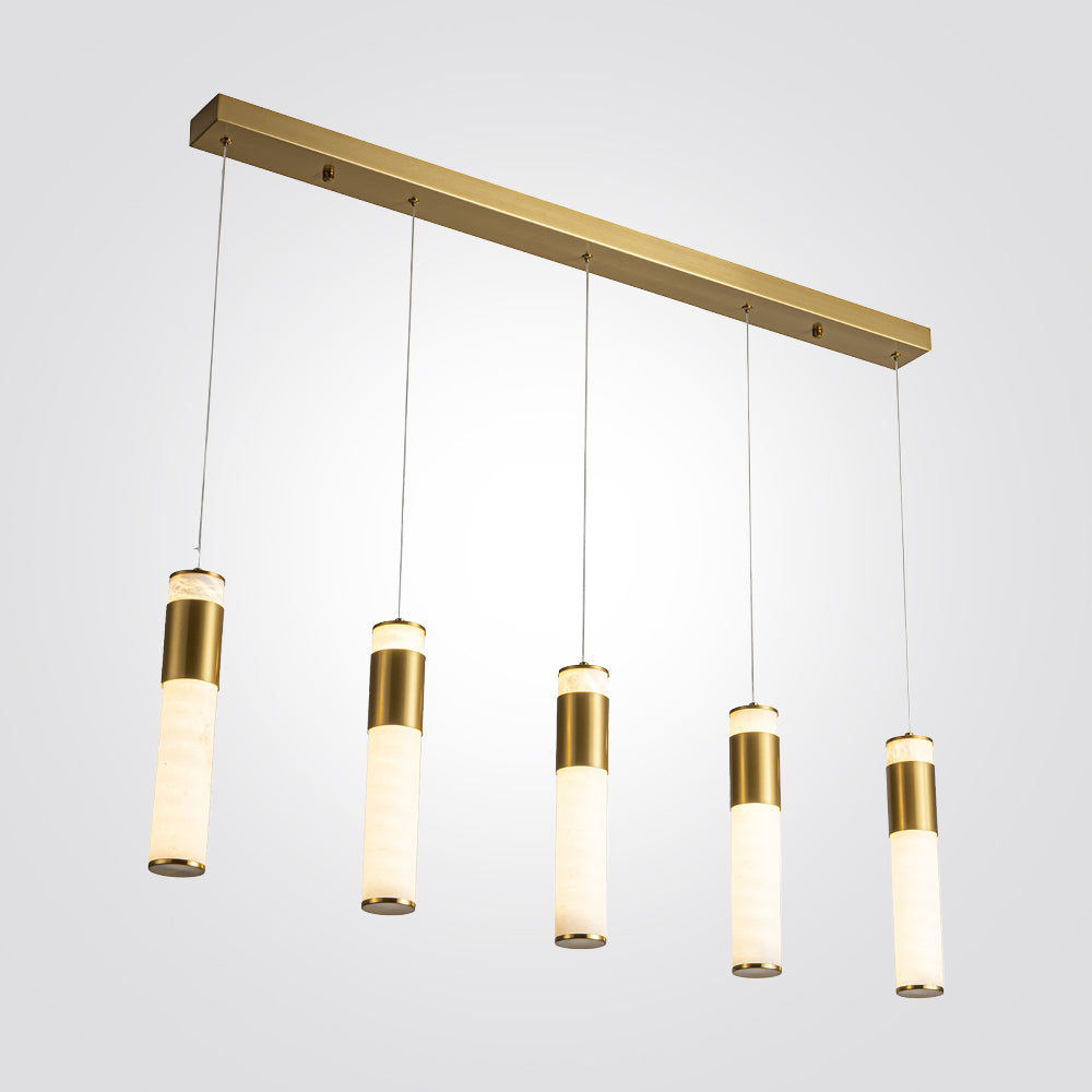 מנורת תלייה ג'רבי שיש ספרדי | חמישיה