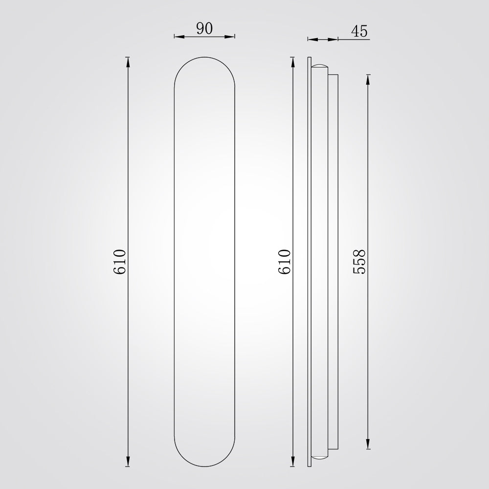 מנורת קיר  יערה – דגם B | אבן טרוונטין