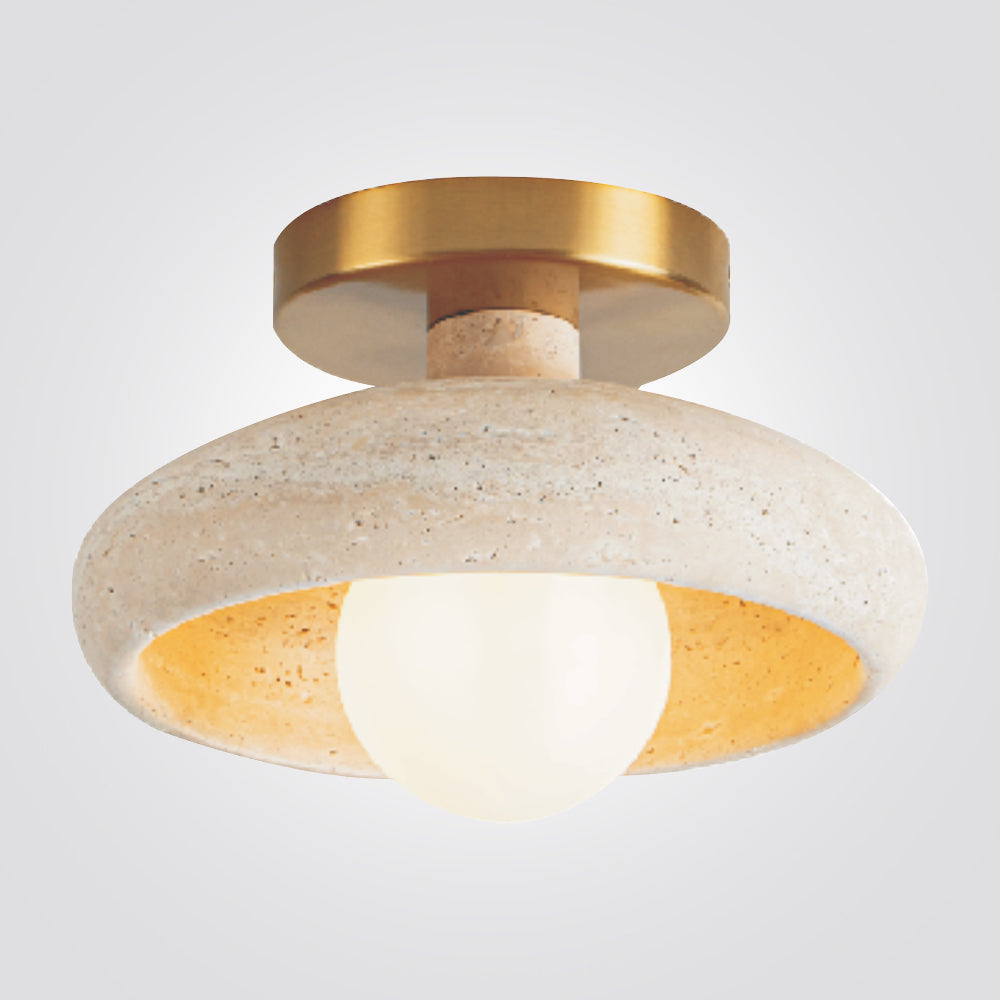 צמוד תקרה יערה – דגם G9 C | אבן טרוונטין