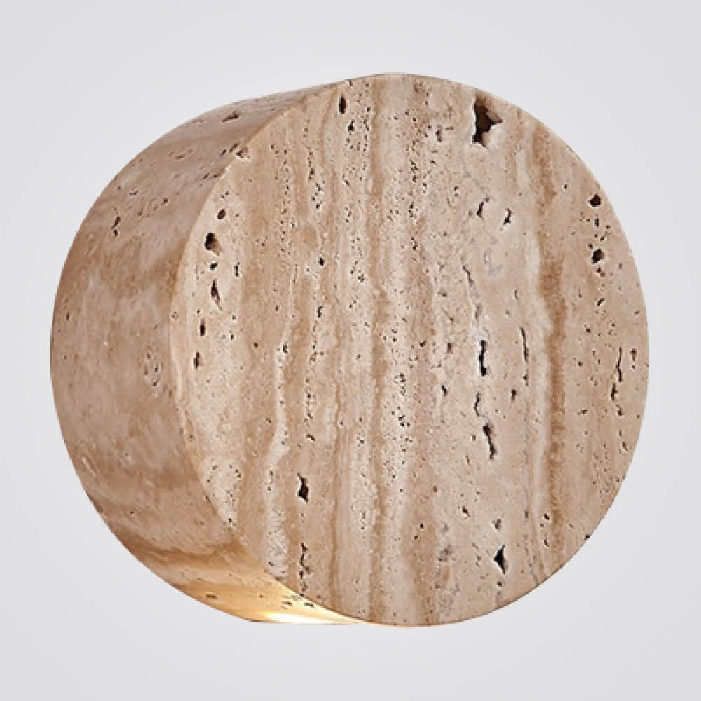 מנורת קיר גלואו טרוורטין טבעי