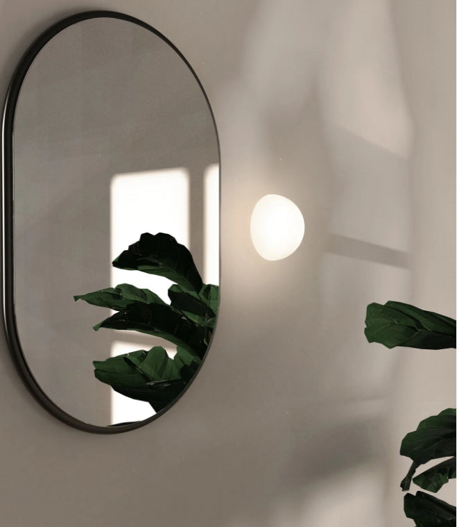 מנורת קיר אוניקס – אהיל זכוכית