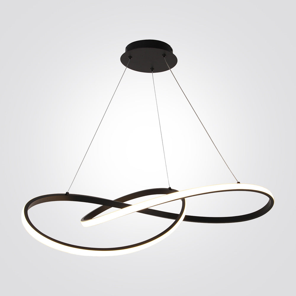 מנורת תלייה לונריס – שחור | זהב