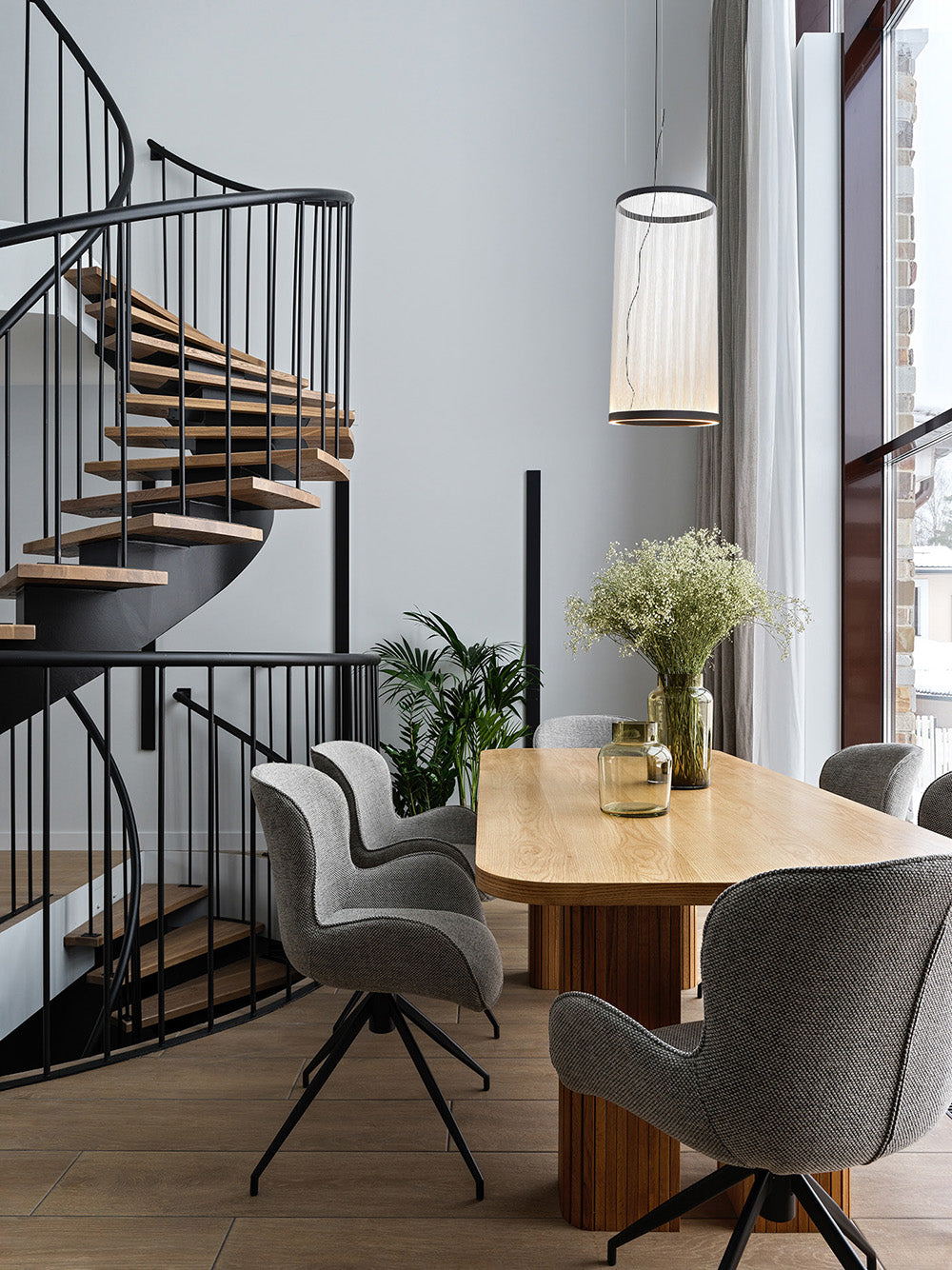 מנורת תלייה גליל דגם -B