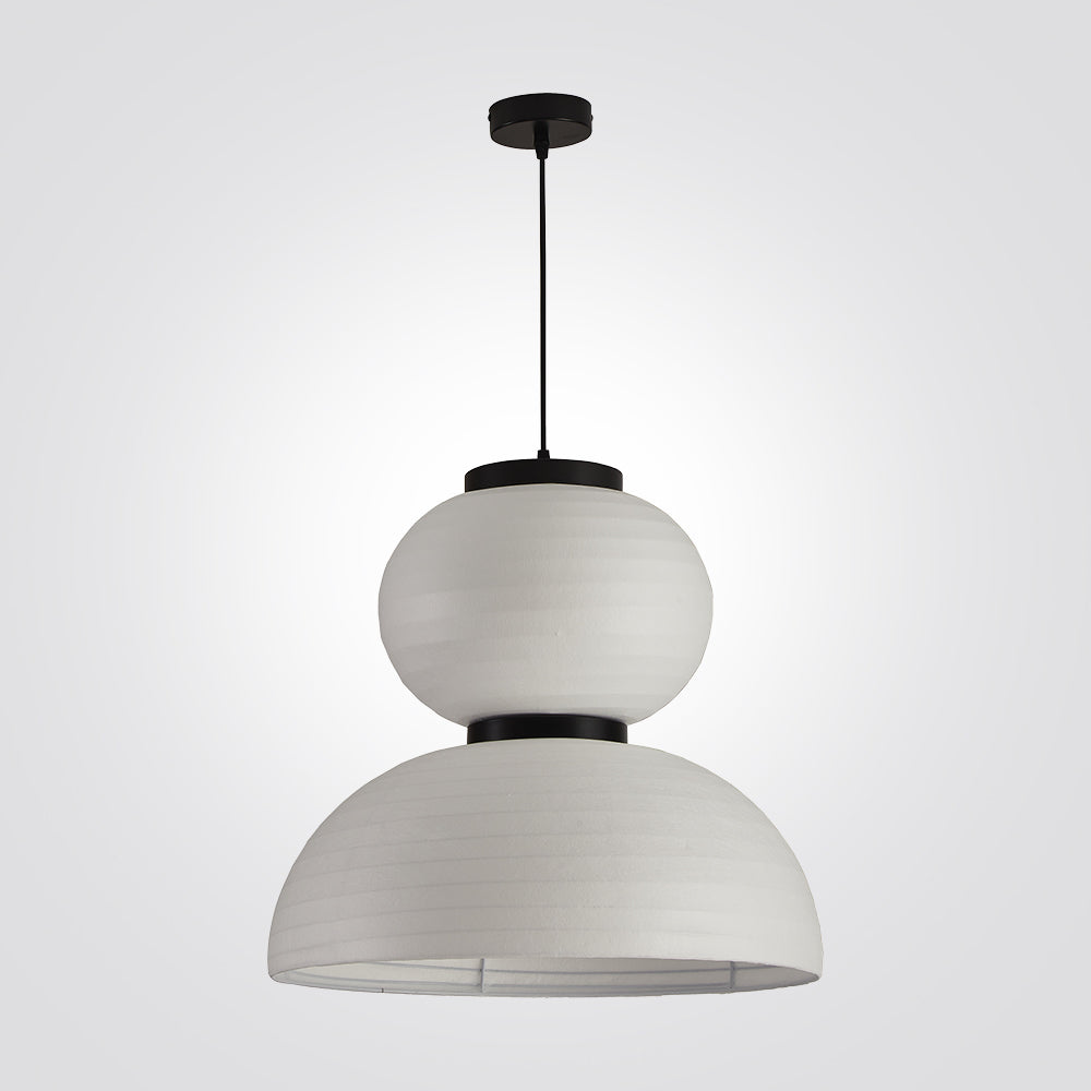 מנורת תלייה ג'ורג'ט מבד משי | דגם B