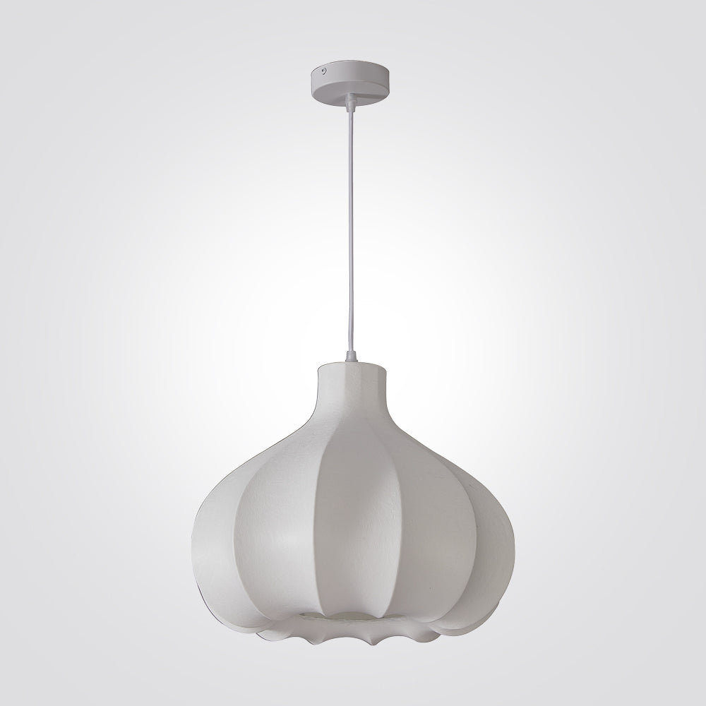 מנורת תלייה מבד משי | דגם כריסטופר