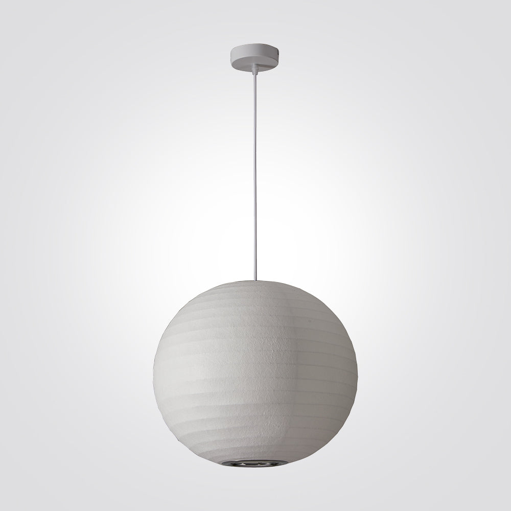 מנורת תלייה מבד משי | דגם מייקל – קוטר 40 ס״מ