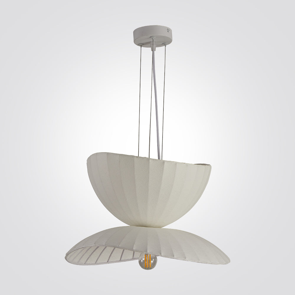 מנורת תלייה מבד משי | דגם קליפסו