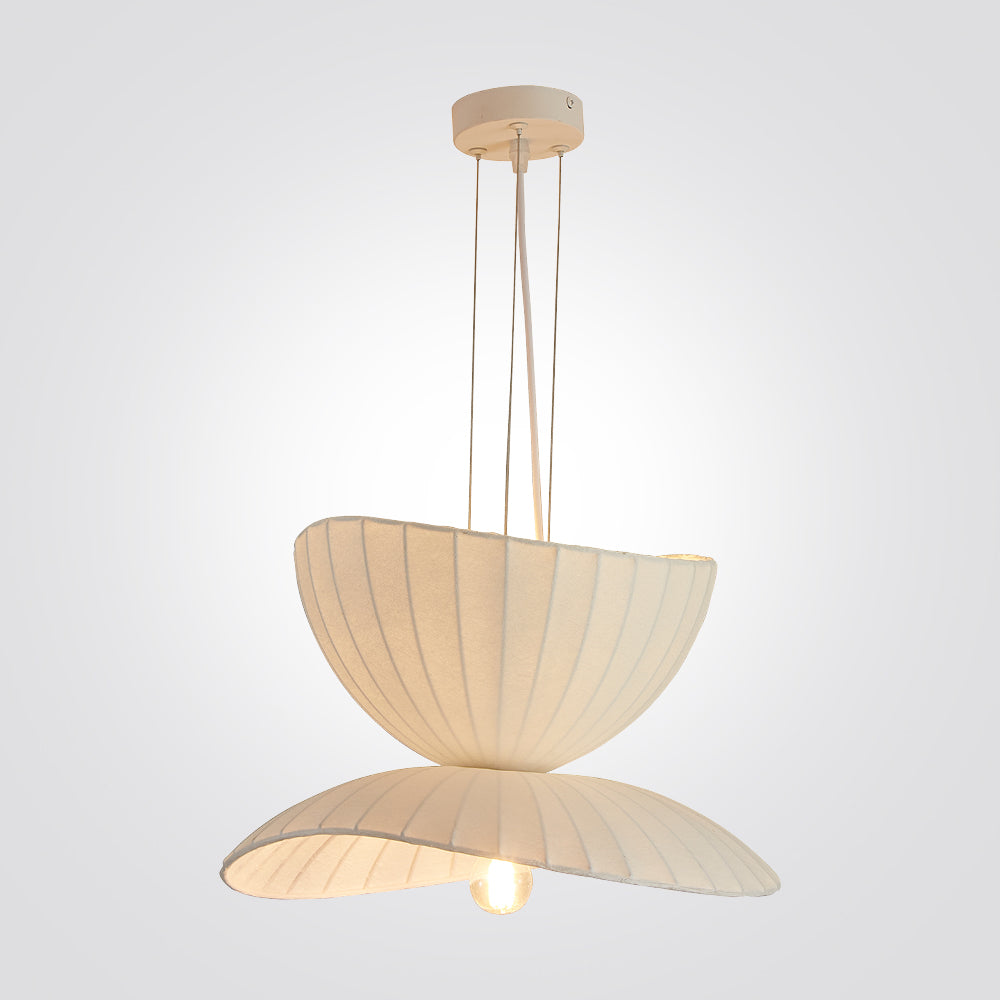 מנורת תלייה מבד משי | דגם קליפסו