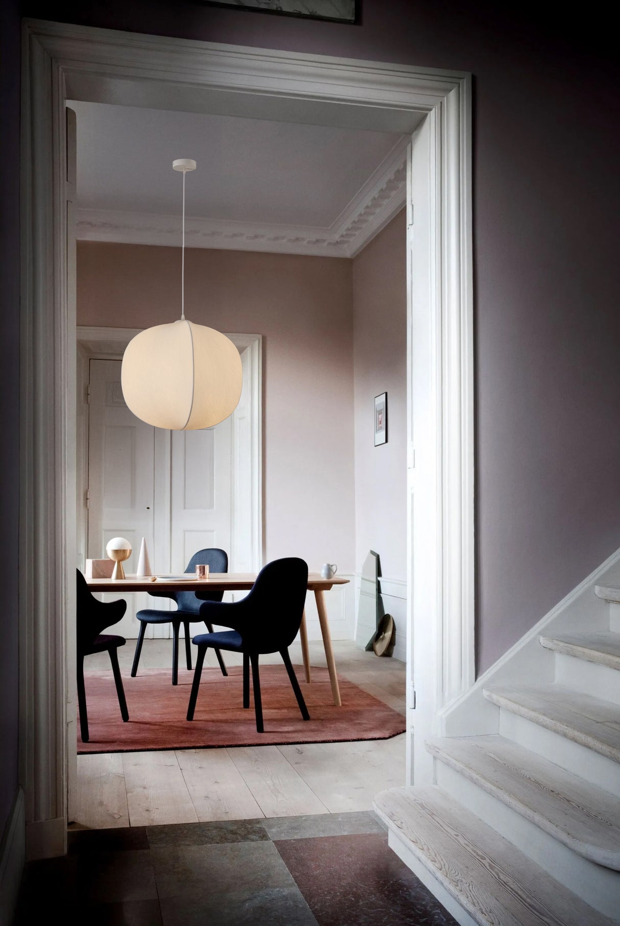 מנורת תלייה מבד משי | דגם ליאו– 33/50 ס״מ