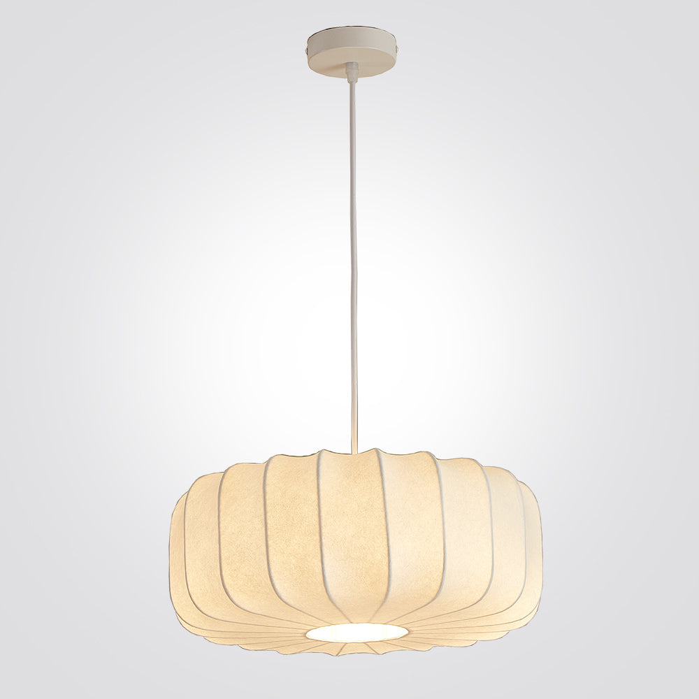 מנורת תלייה מבד משי | דגם רוברט -A