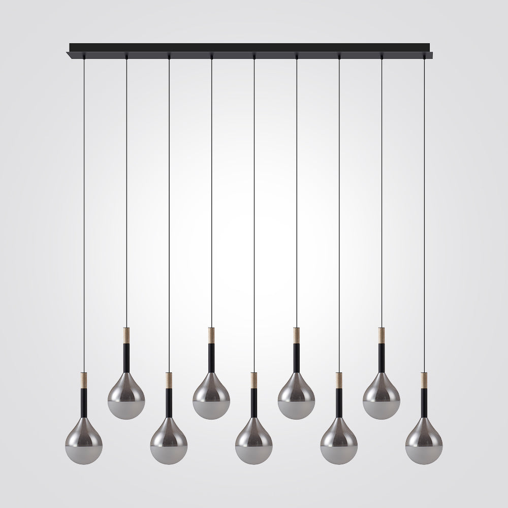 מנורת תלייה סטורנוס תשיעייה – אבן טרוונטין | 27W LED | 3000K