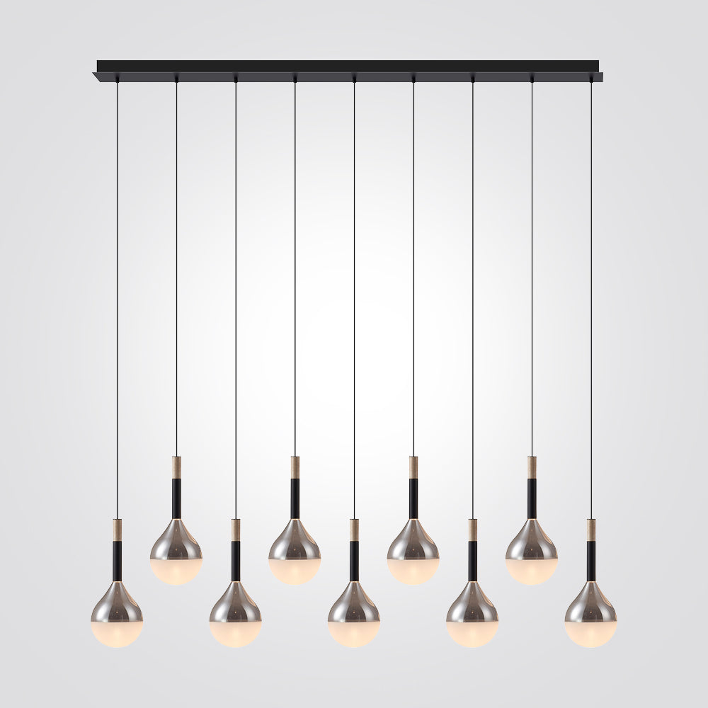 מנורת תלייה סטורנוס תשיעייה – אבן טרוונטין | 27W LED | 3000K