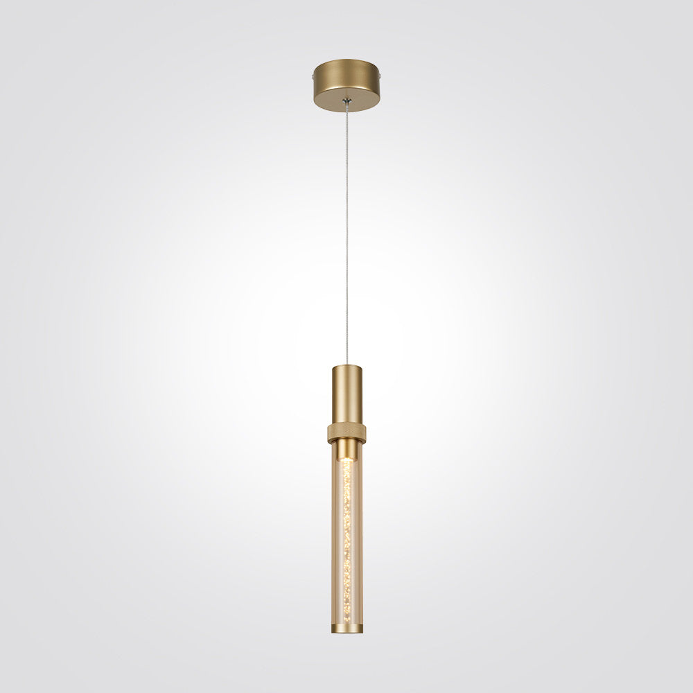 מנורת תלייה וושינגטון בודד | שחור / זהב