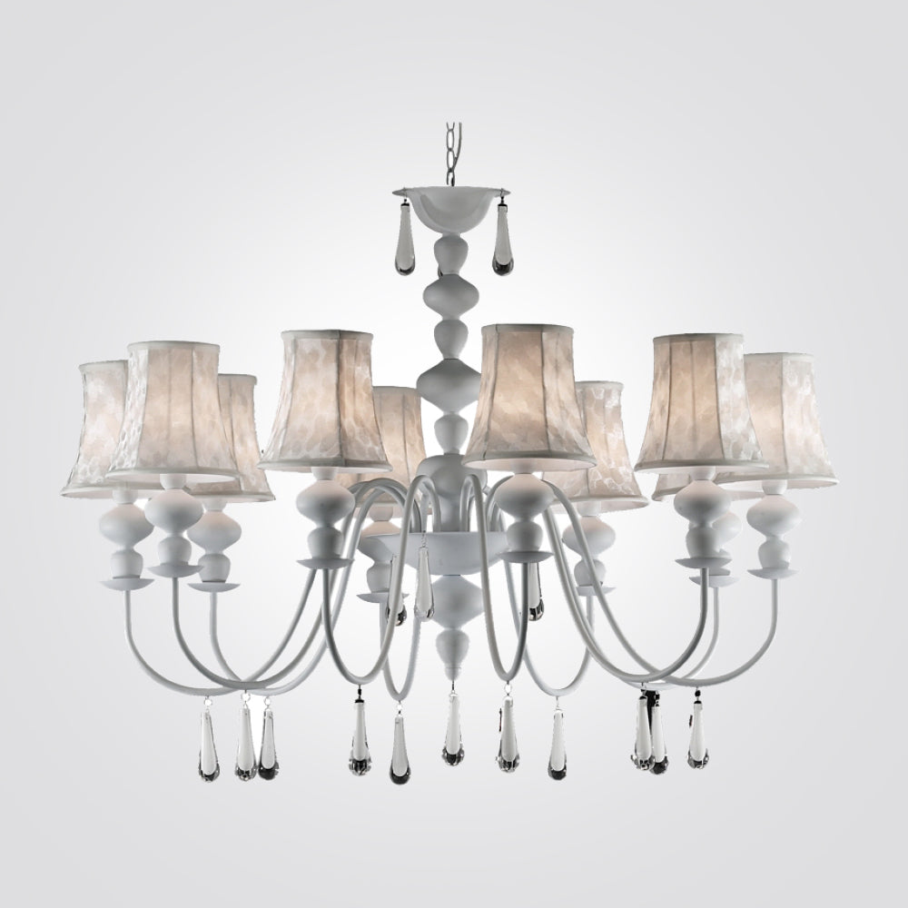 מנורת תלייה שנדליר נדב 10 קנים