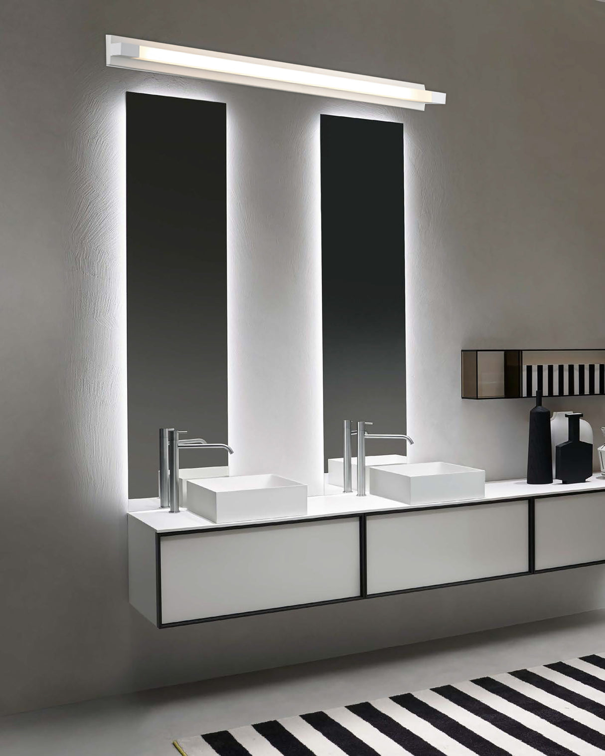 מנורת קיר גרא 30W| לבן