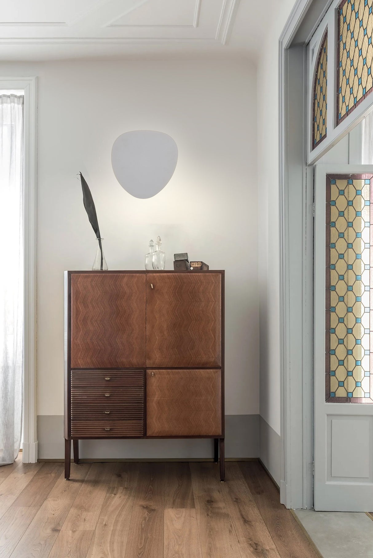 מנורת קיר לד פרו| לבן