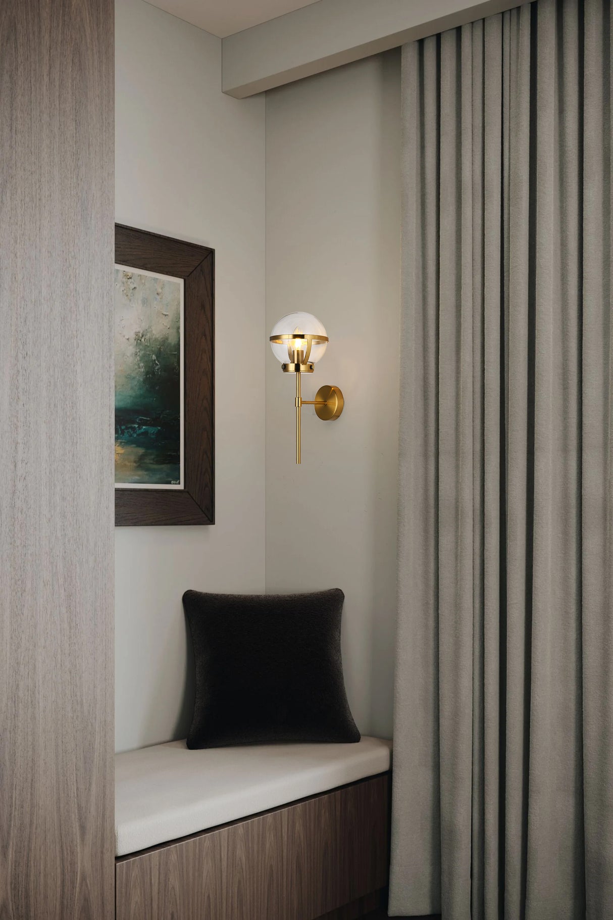 מנורת קיר מונטנה| פליז