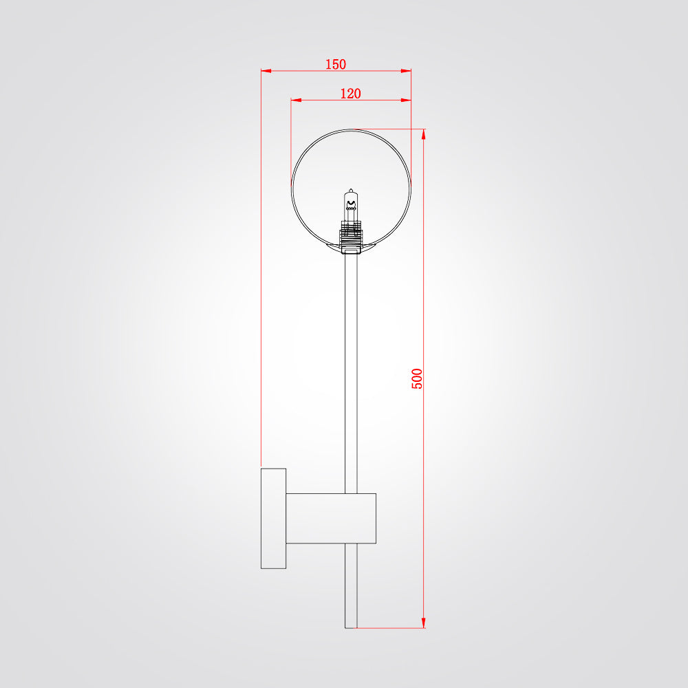 מנורת קיר בראל דגם| A