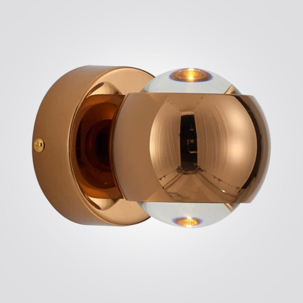 מנורת קיר ולנסיה רוז גולד דגם| C