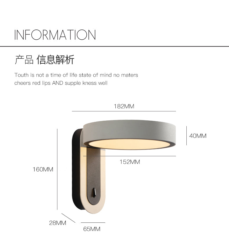 מנורת קיר נדב לד