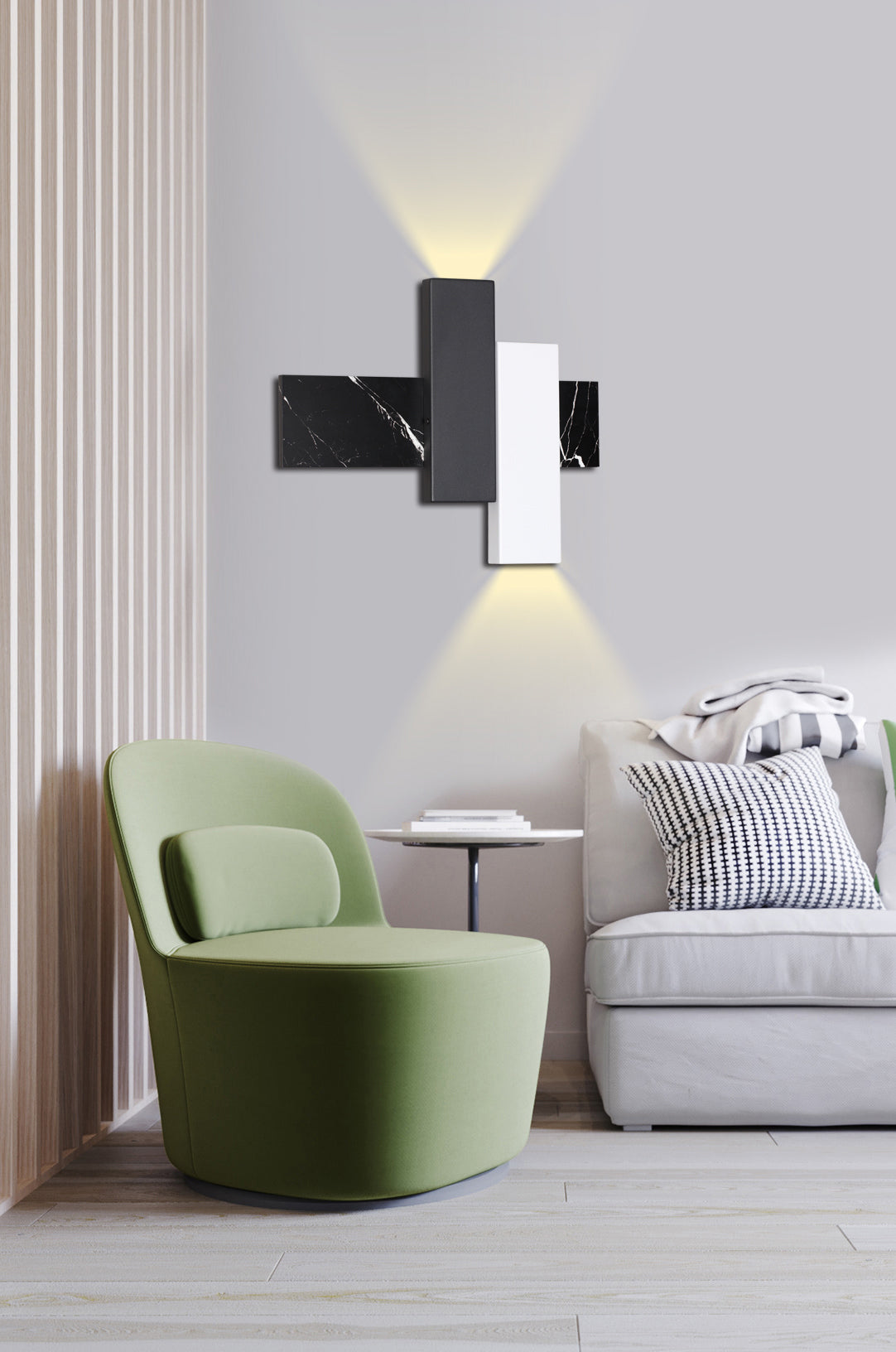 מנורת קיר לד לורנס דגם| B