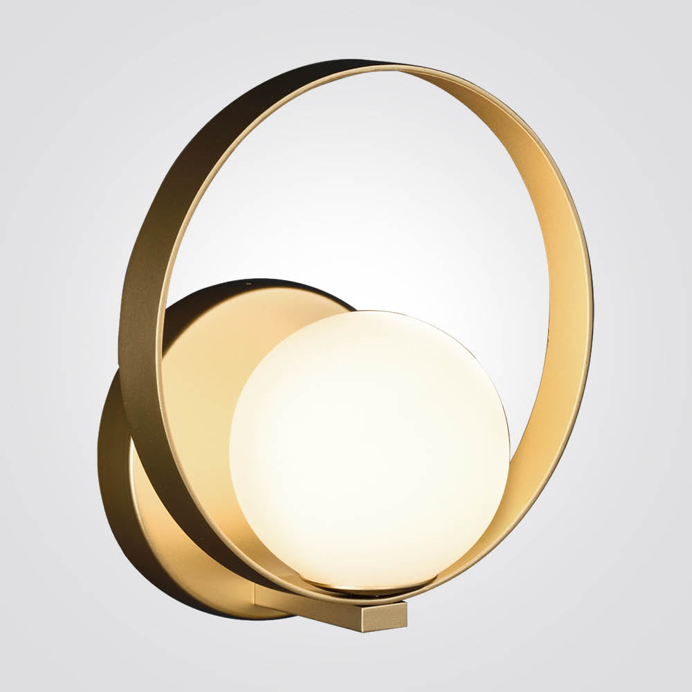 מנורת קיר דייגו שחור| פליז