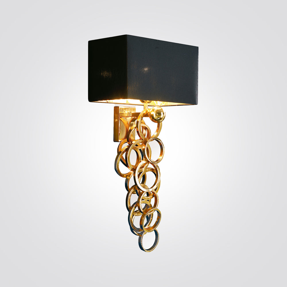 מנורת קיר דואט זהב דגם| B