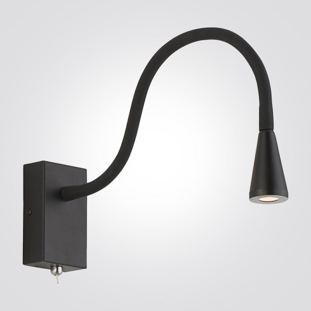 מנורת קיר קריאה סאני שחור| לבן