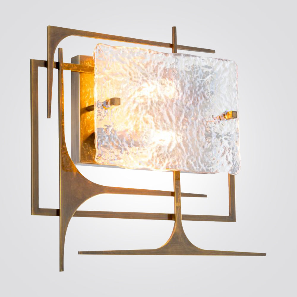 מנורת קיר ליאם אמנות גיאומטרית דגם | D