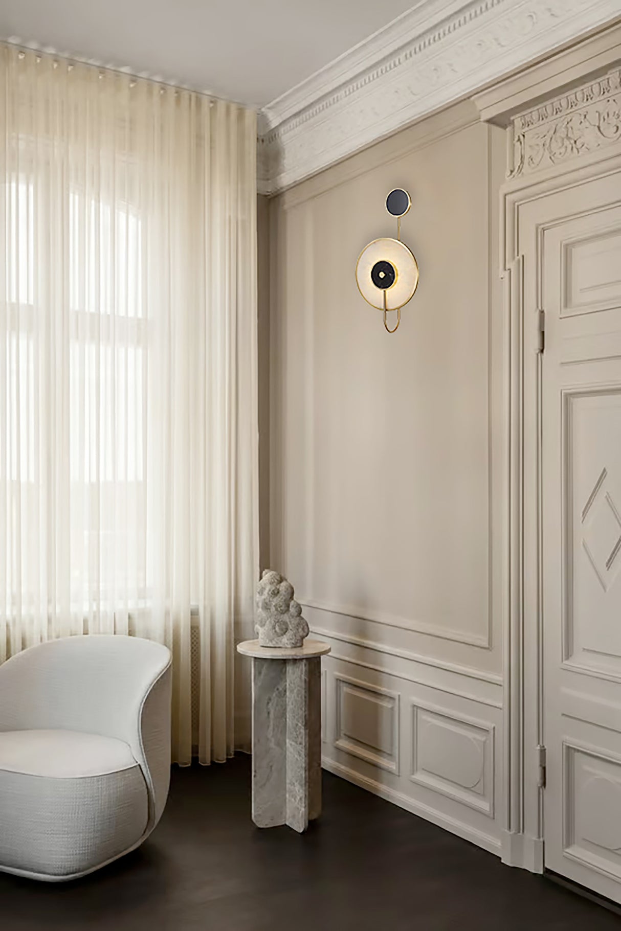 מנורת קיר שיש מוריס דגם | A