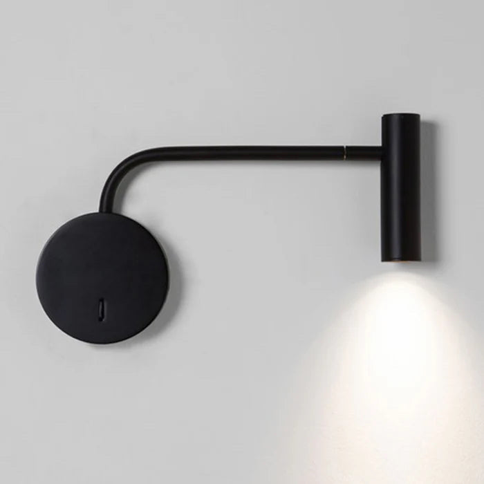 מנורת קיר קריאה וויליאמס שחור| זהב