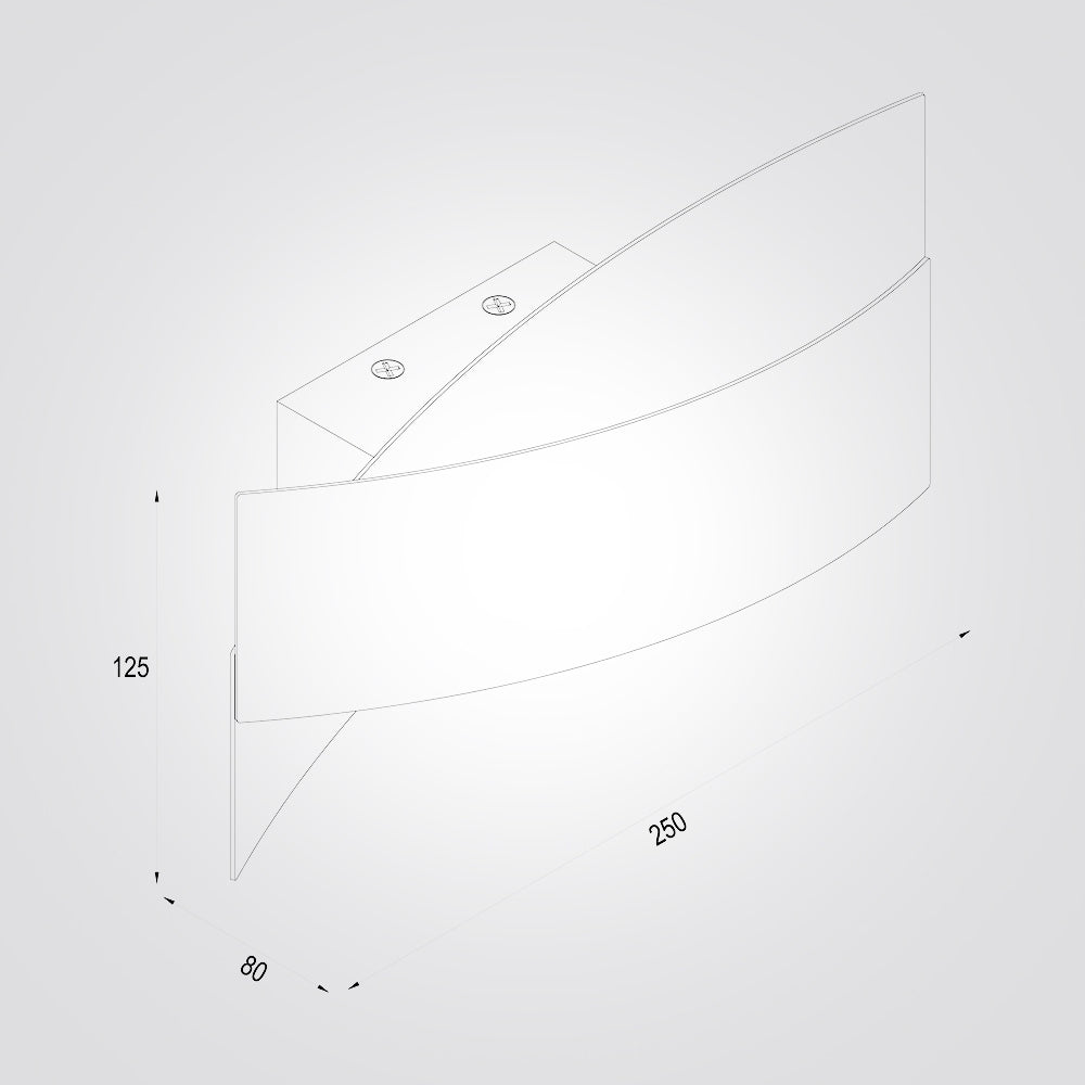 מנורת קיר לד גולי דגם| A