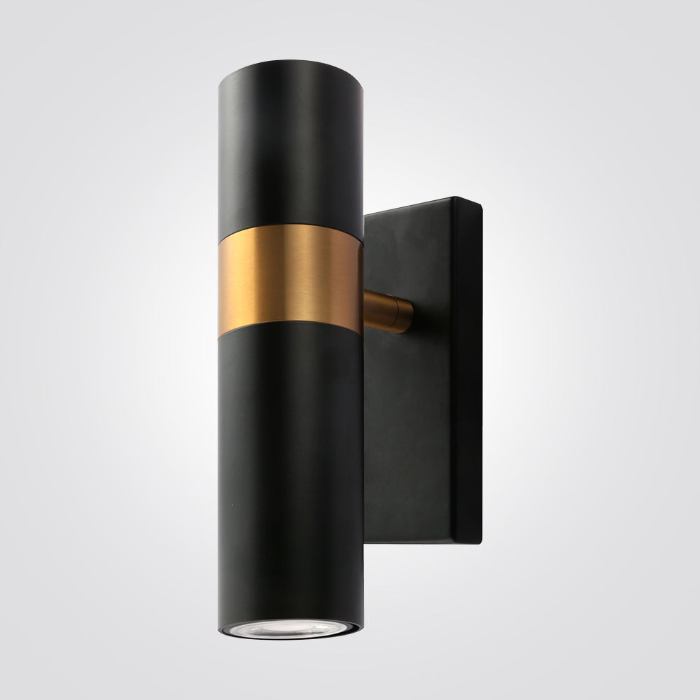 מנורת קיר אפ דאון כריסטיאן פליז+ שחור דגם| B